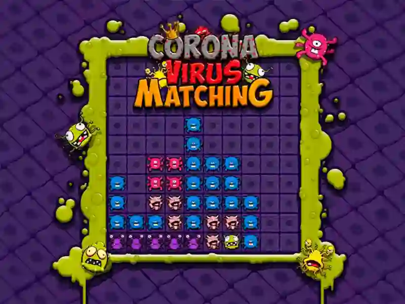 Spel Corona Virus Matching online