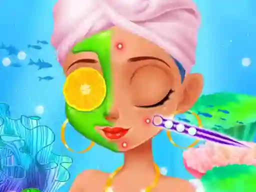 Spel Mermaid Games Princess Makeup online