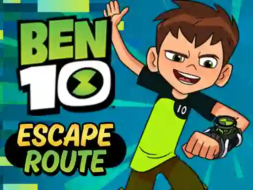 Spel Ben 10 Escape Route online