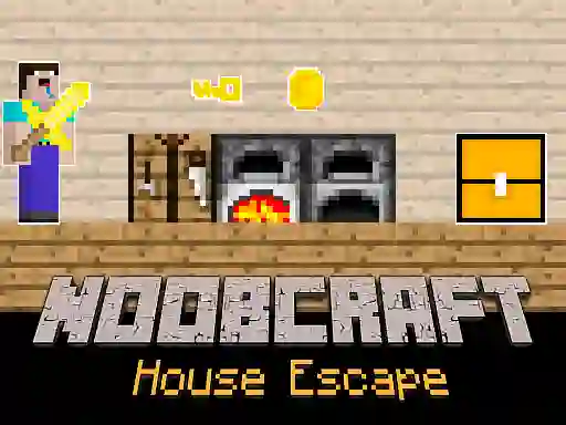 Spel Noobcraft House Escape online