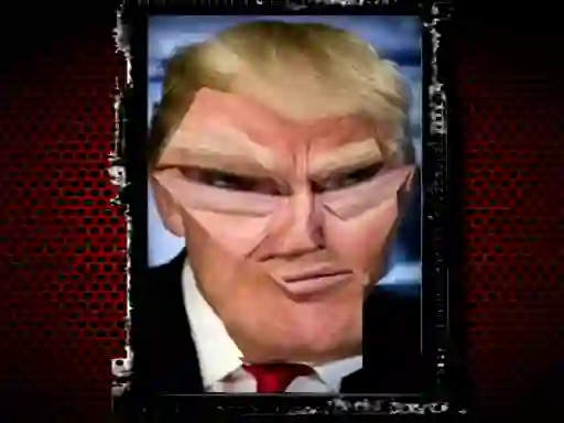 Spel Trump Funny face online