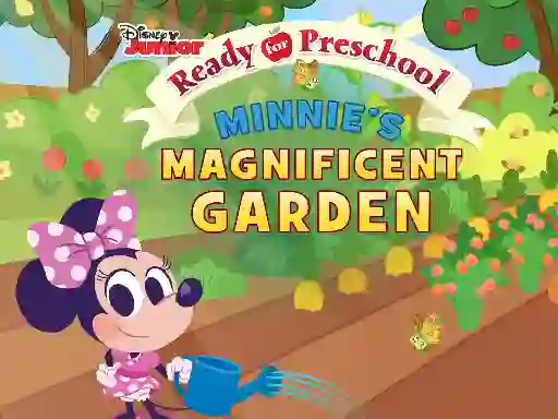 Spel Ready For Preschool Minnie's Magnificent Garden online