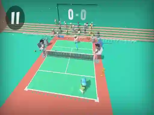 Spel Funny swipe Tennis online