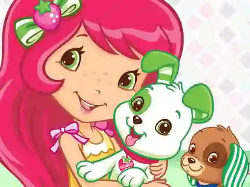 Spel Strawberry Shortcake Puppy Care online