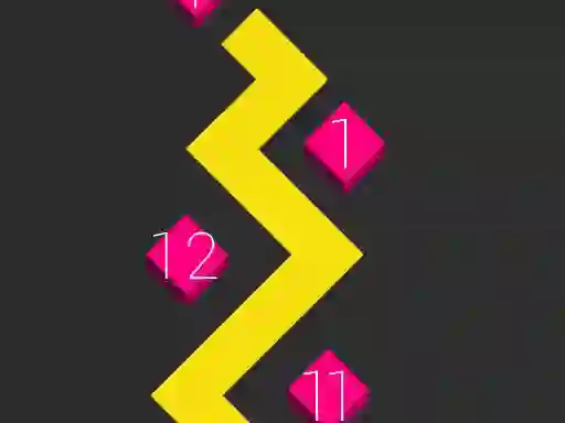 Spel Zig Zag Switch Color online