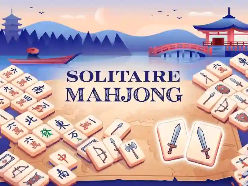 Spel Solitaire Mahjong online