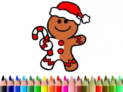 Spel Back To School: Christmas Cookies Coloring online