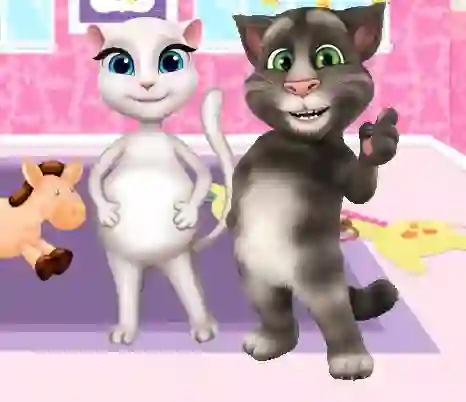 Spel Preganat Kitty Room Decor online