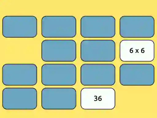 Spel Math Memory online