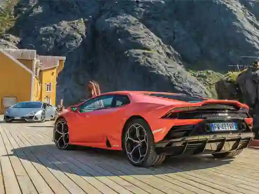 Spel Huracan Evo Puzzle online