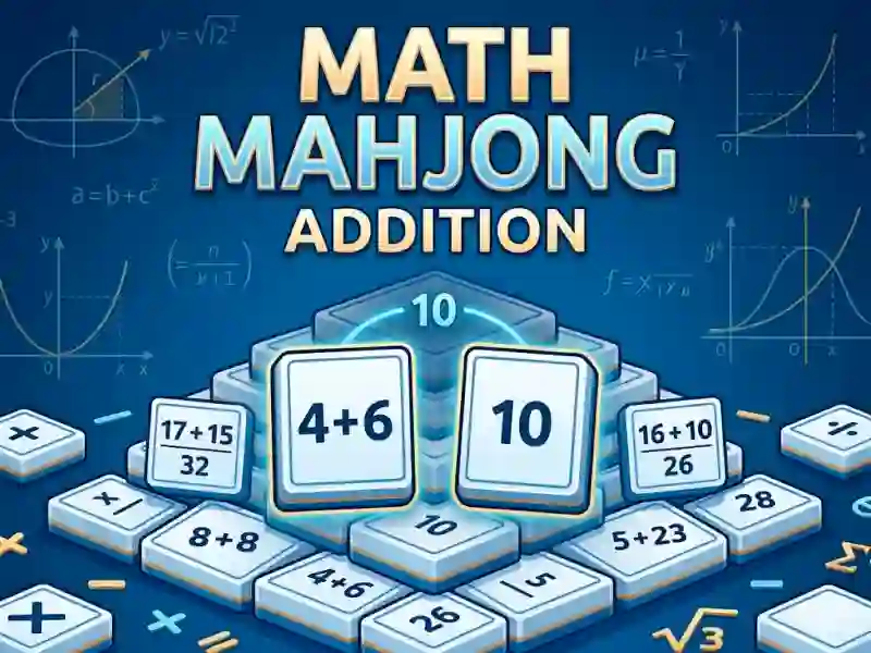 Spel Math Mahjong Addition online