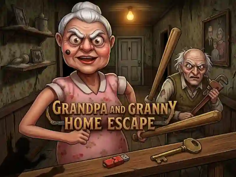 Spel Grandpa And Granny Home Escape online