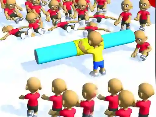 Spel Push the Crazy Crowd online