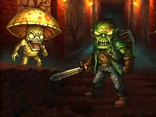 Spel Monster Slayer Merge & Survive online