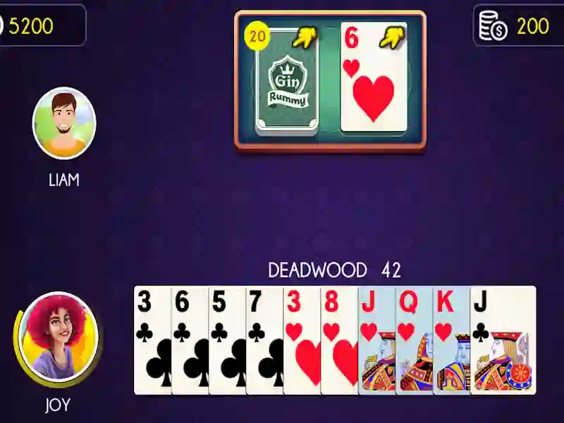 Spel Gin Rummy online
