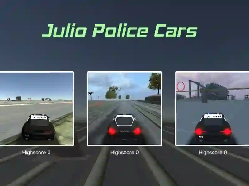 Spel Julio Police Cars online