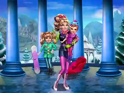 Spel Girls Winter Fun online