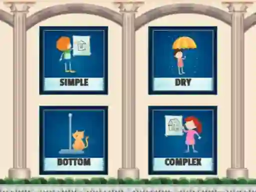 Spel Opposite photo match online