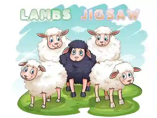 Spel Lambs Jigsaw online