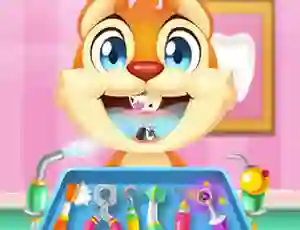 Spel Crazy Animals Dentist online