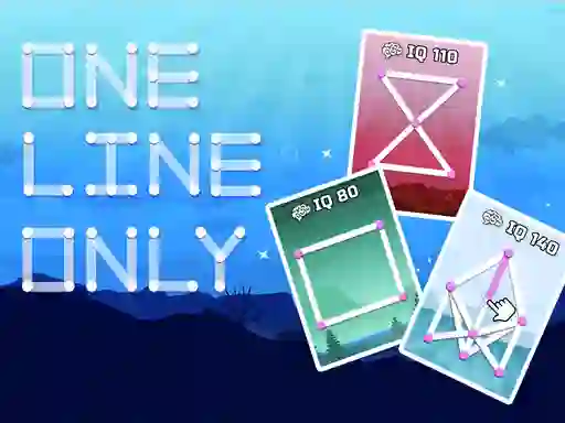 Spel One Line Only Dot To Dot online