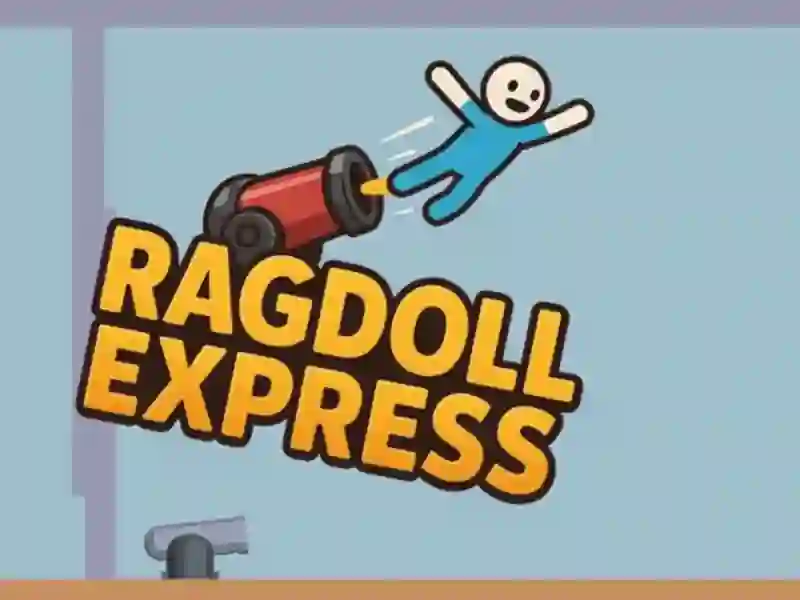 Spel Ragdoll Express online
