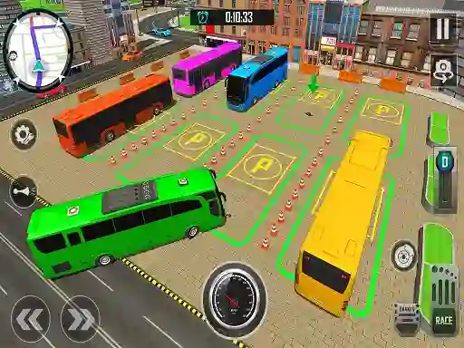 Spel Bus City Parking Simulator online