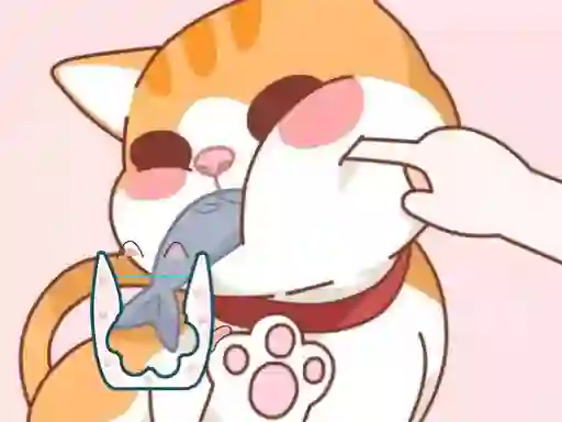 Spel Happy Cat Puzzle online