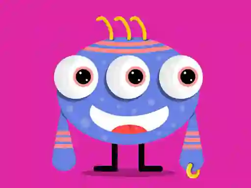 Spel Cute Little Monsters Memory online