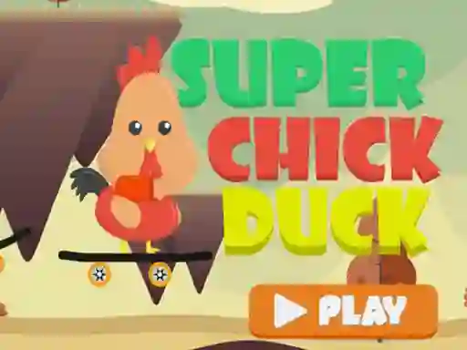 Spel Super Chick Duck online