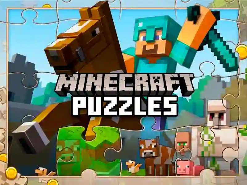 Spel Minecraft Puzzles online