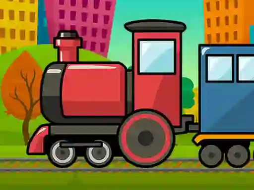 Spel Train Jigsaw online