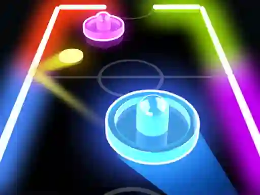 Spel Glow Hockey HD online