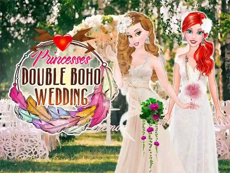 Spel Princesses Double Boho Wedding online