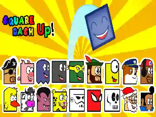 Spel Square Dash Up online