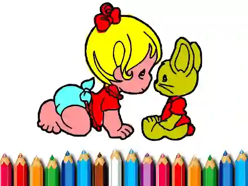 Spel Back To School: Aby Girl Coloring online