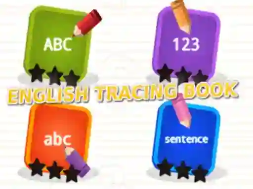 Spel English Tracing Book online