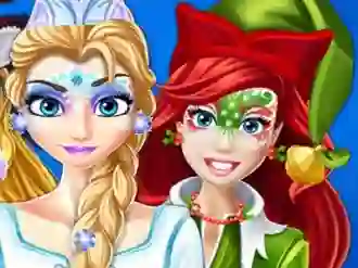 Spel Christmas Face Painting online
