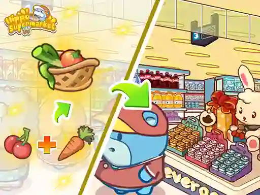 Spel Hippo Supermarket online