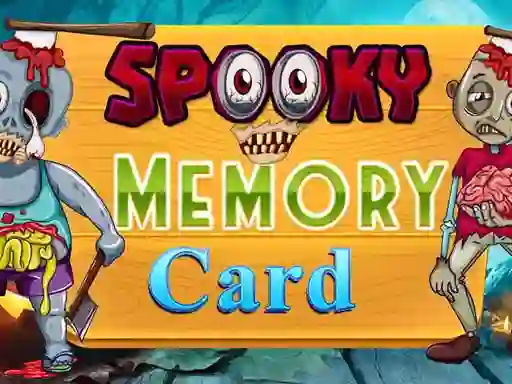 Spel Spooky Memory Card online