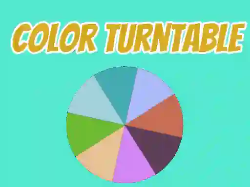Spel Color Turntable online
