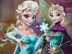 Spel Elsa Secret Transform online
