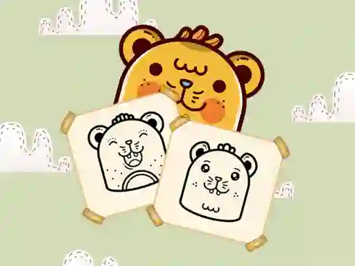 Spel Happy Hamster Coloring online