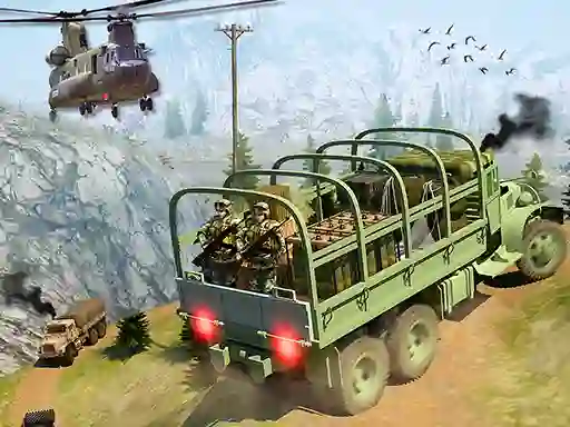 Spel Army Cargo Transport Driving online