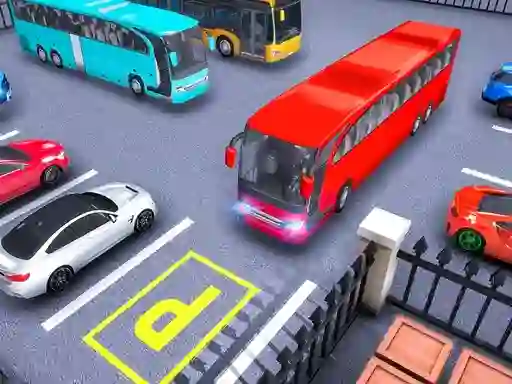 Spel Real Bus Parking Pick and Drop online