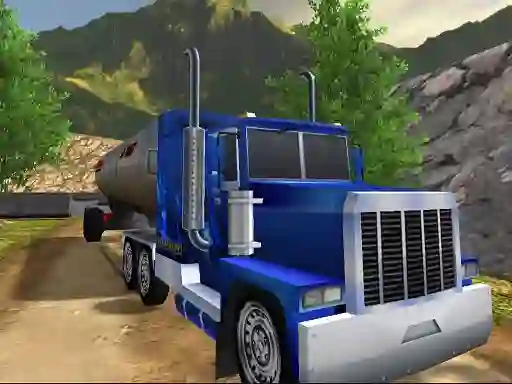 Spel Oil Tank Truck Driving Sim online
