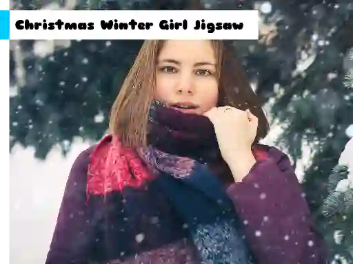 Spel Christmas Winter Girl Jigsaw online