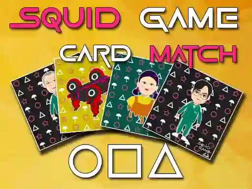 Spel Squid Game Memory Card Match online