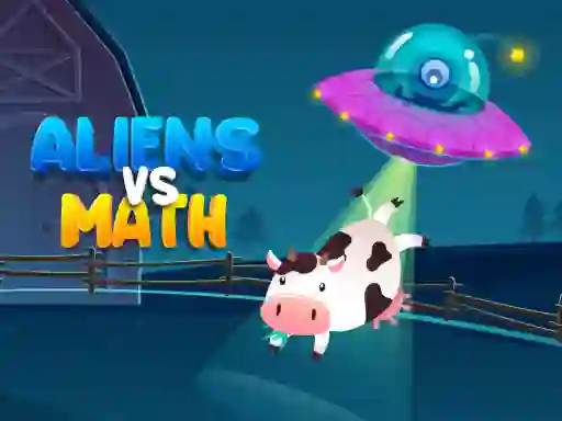 Spel Aliens Vs Math online
