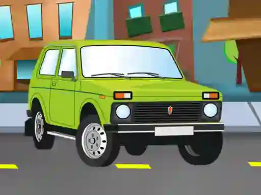 Spel Russian Cars Differences online